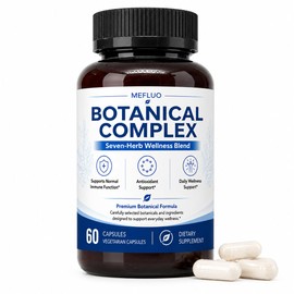 Botanical Complex Seven-Herb Wellness Blend 60 Capsules Supplement