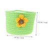 Ciieeo Elegant Wall Hanging Basket Woven Basket for Desktop Home