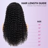 Smilenice Water Wave Human Hair Wig For Black Women, 13x6