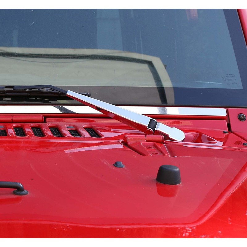 Windshield Wiper Blades Trim Cover,Front & Rear Window Wiper Arm
