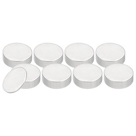 PATIKIL 144 Pcs Metal Stamping Blanks, 16mm Round Stamping Name Tags Stainless Steel Blanks Metal Plate Disc Circle for Laser Engraving Stamping Dog Tags Keychain Making
