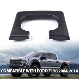 G-PLUS Center Console Cup Holder Pad Compatible with Ford F150 2004-2014 Black