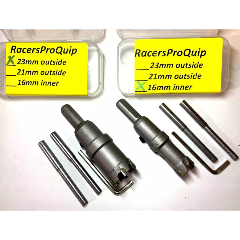 RacersProQuip Predator 212cc Dual Valve Spring Seat Cutter Tool Set