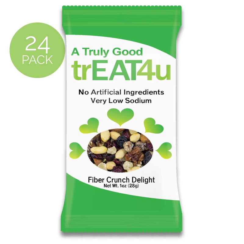 Fiber Crunch Delight trEAT4u, 1oz, 24-count