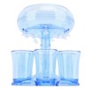 6 Shot Glass Dispenser Transparent Prevent Spilling Cocktail Dispenser Glasses