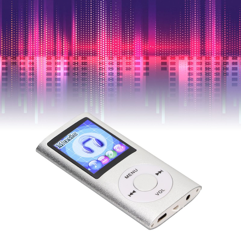 MP3 Player 1.8 Inch Color Display Screen Multifunctional Portable MP3