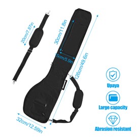 TEUYOE Golf Club Bag, Portable Foldable Golf Club Travel Bag for 8-10, Portable Nylon Golf Bag, Lightweight, Waterproof for Women, Men