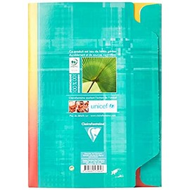 Clairefontaine 5756C Pack of 50 Foolscap Sheets A4 21 x 29.7 cm Lined Ideal for School White