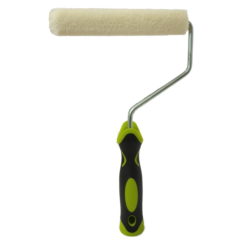 2 x Quercos Velour Paint Rollers, 15 cm, 100% Sheep's