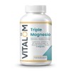 Vitalöm Triple Magnesio - Glicinato, Malato y Citrato Descanso y
