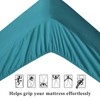 Aisbo Double Fitted Sheet Teal - Extra Deep Pocket Bed