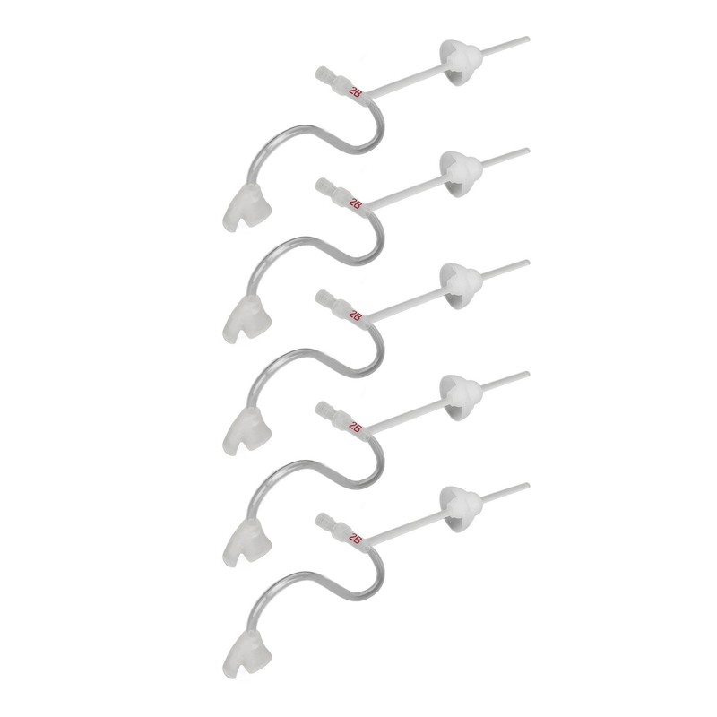 5pcs Sound Amplifier Tubes Single Layer Eartips Replacement Accessory Reduce