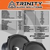 2 Trinity Audio TA-RS694 6"x9" Pro Audio Mid Range 550W