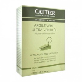 Cattier Ultra Ventilated Green Clay 250g / 까띠에 울트라 벤틸레이티드 그린 클레이 250g