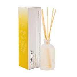 Lifetherapy Transformed Reed Diffuser | Home Fragrance Diffuser | Polynesian Coconut, White Orchid, Warm Sugar, Sandalwood | 8 FL OZ