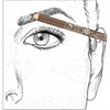 PuroBio Eyebrow Pencil with Brush No. 28 Dark Turtledove 1.3g