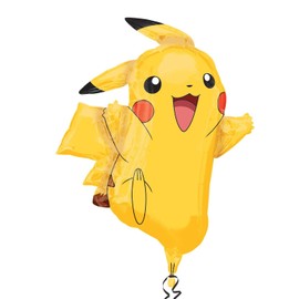 Anagram International 2946001 Pikachu Shape Balloon Pack, 31", Yellow