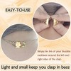 Qulltk Necklace Clasp Layering Jewelry Clasp 18K Gold and Silver