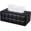 KINGFOM PU Leather Cosmetic Tissues Box Tissue Box Tissue Box