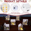 36 PSC Christmas Village Sets White Christmas Village Houses LED