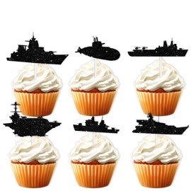 S-Cp-0446ce Cream Fruit Dessert Cupcake Topper Colorful Glitter Happy Birthday Sensory Pop Game Theme Decor Supplies Baby Shower Boys Girls Birthday Party Decorations