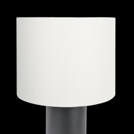 Aura Black Block Base Table Lamp with On/Off SwitchColor: as Pic Color
