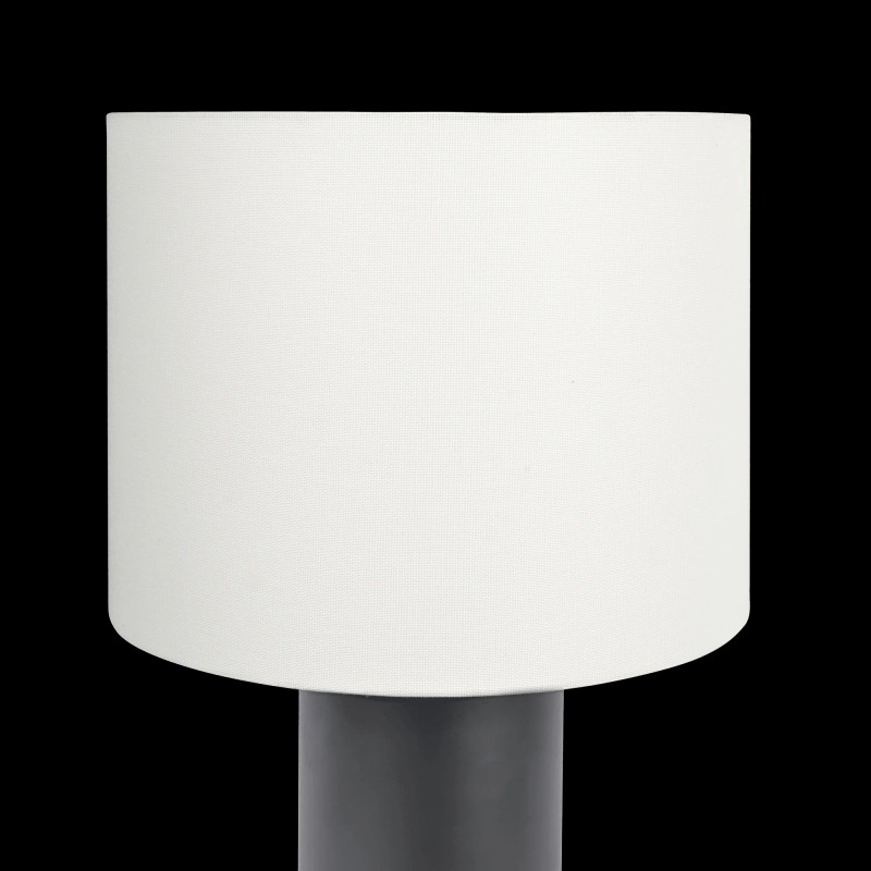 Aura Black Block Base Table Lamp with On/Off SwitchColor: as