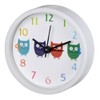 Hama Children's Owl Alarm Clock with Silent Sweep Second Hand
