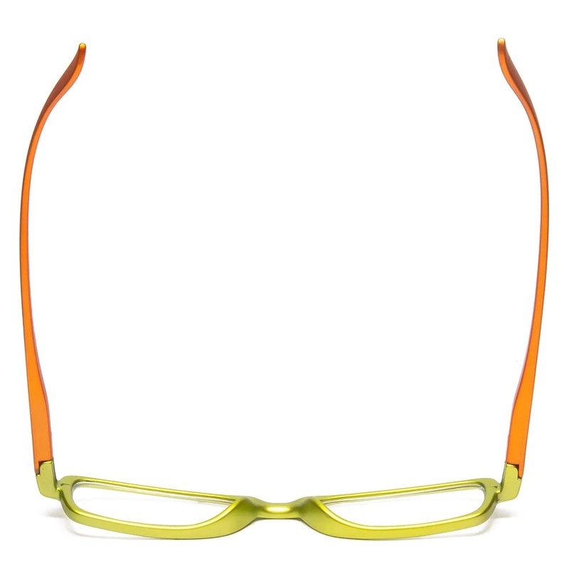 Calabria 837 Womens Metallic Reading Glasses +0.75 Lime Vibrant Crystal