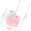 Esponja de baño unicornio para niñas Ipetboom (2 piezas)