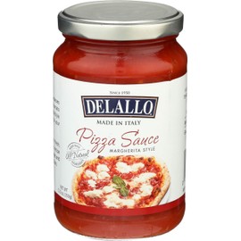 DeLallo Margherita Style Pizza Sauce, 12.3oz Jar, 6-Pack
