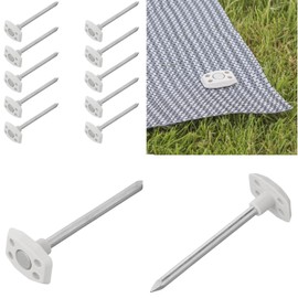 10 x Pegs for Ground Sheet Tent Carpet Camping Tent Pegs 10 cm Attachment