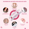 12 PCS Nail Files Professional Set of 12-100/180 - Double