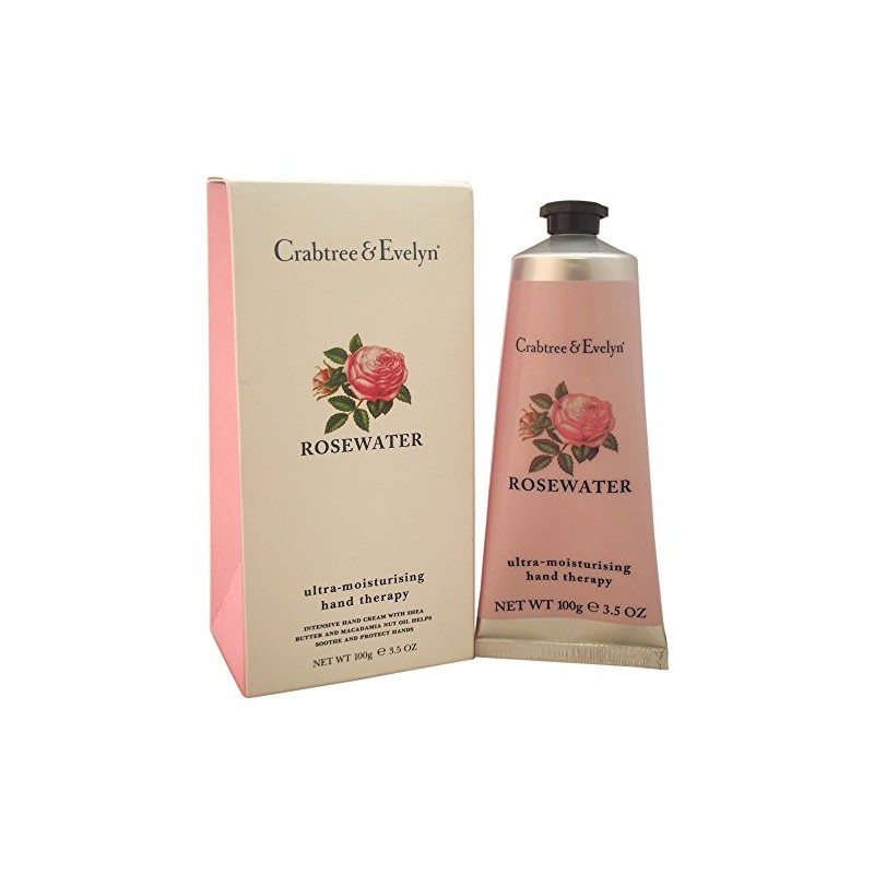 Crabtree & Evelyn Rosewater Ultra Moisturising Hand Therapy, 0.9 oz