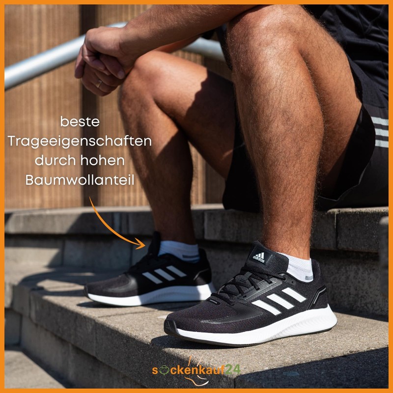 8 | 12 | 20 Pairs Men's Trainer Socks Multicoloured