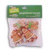 Miniature Gingerbread Figurines for Christmas Decor - 8 Pieces