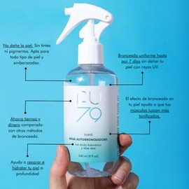 AU79 Tan · Agua Autobronceadora Medium con Ácido Hialurónico y Aloe Vera · Autobronceador Corporal · Bronceado sin Sol · Bronceado Personalizable · To