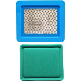 LEFITPA Replacement 491588S Air Filter Tune Up Kit Spark Plug for Champion for Briggs & Stratton 5121A 5121B 491435S RC12YC Fits Intek 5.5 thru 6.5 HP Engines