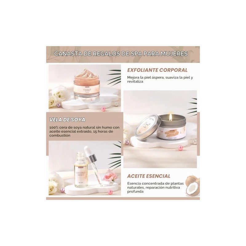 HSOEIXL Regalos Para Mujer Set De Regalo De Baño Y