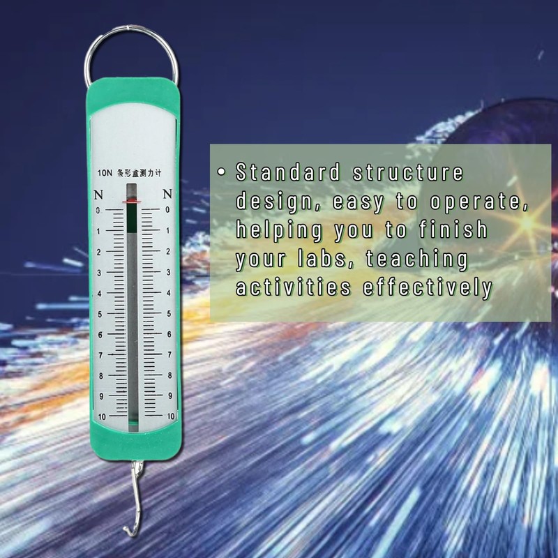 Dynamometer Newtons Force Meter Spring Scale, 10N Newtons Meter Spring