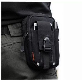 Waist Fanny Pack Bag Mens Military Cycling Waist Fanny Pack Bum Belt Bag Pouch Travel Hip Purse