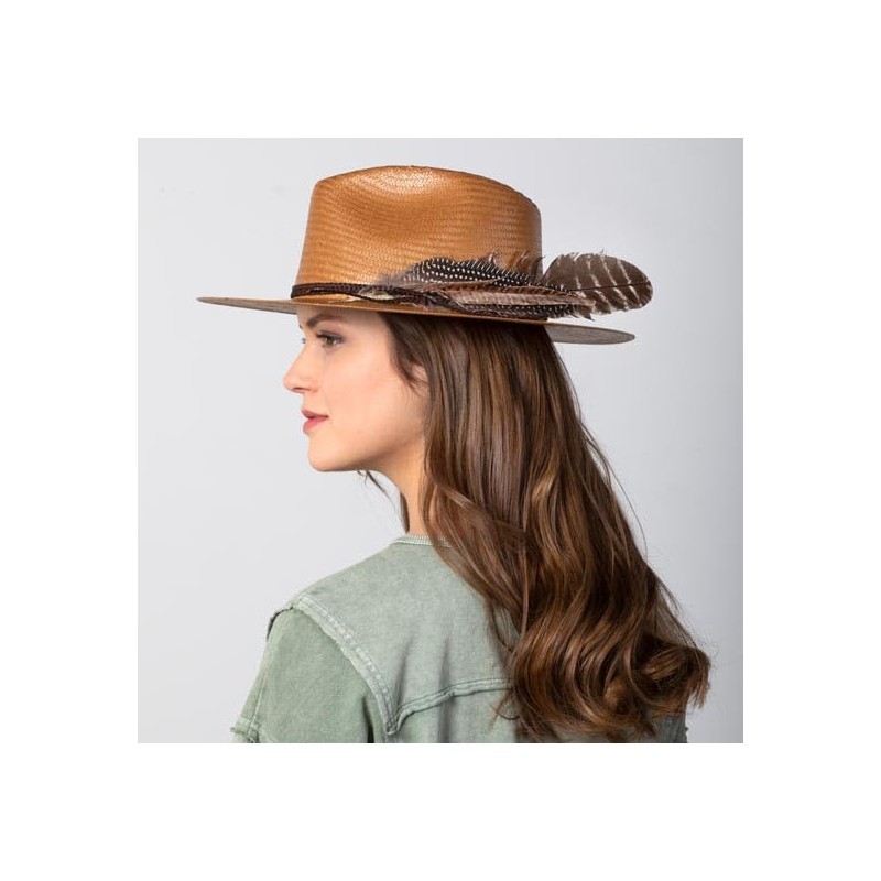 Straw Fedora by Stetson