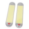 2Pcs Car Interior Roof Reading Light DC 12V‑24V COB with