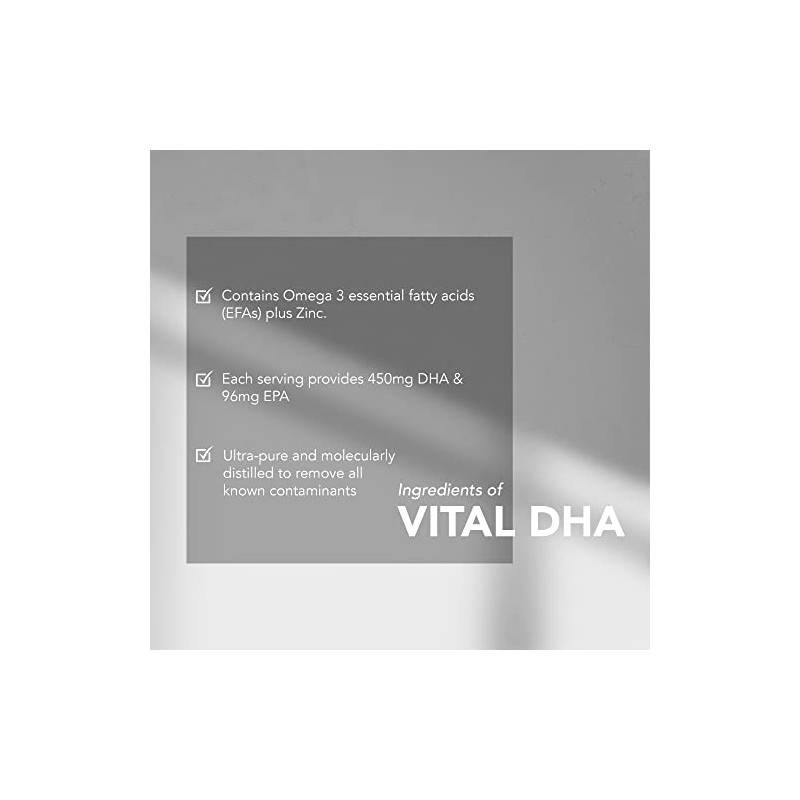Zita West Vital DHA with Omega 3 for Fertility, Pregnancy