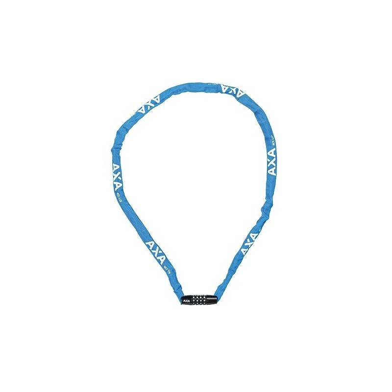 Axa Rigid Chain Lock, Unisex, 59540295SS, blue, 120 cm Lange,