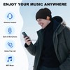 Rotibox Wireless Bluetooth Beanie Hat with Headphone Headset Music Audio