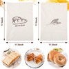 Augshy Bread Bags, 2 Pack Bread Bags for Homemade Bread,