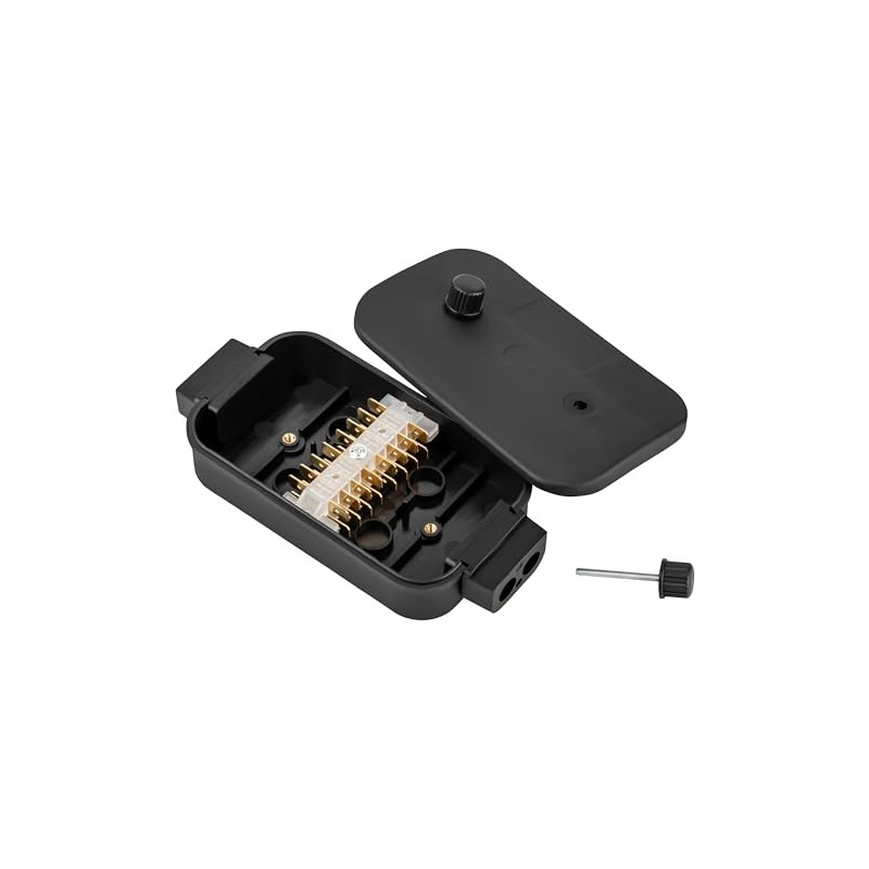 AUTOLIGHT 24 Junction Box for Trailer 8 x 4 Pin