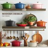 Overmont Enameled Cast Iron Dutch Oven - 7QT Pot with