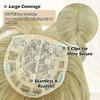 PHOCAS Hair Toppers for Women with Thinning Hair Pieces 18"